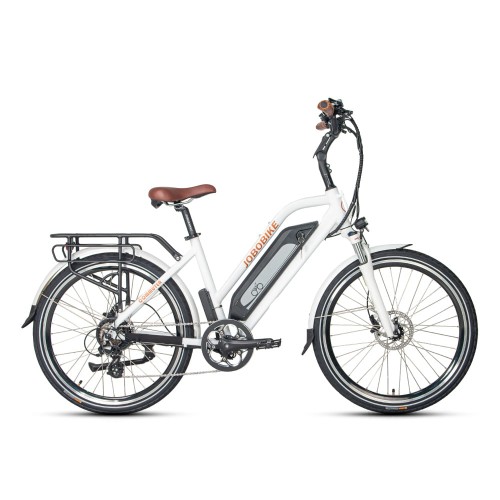 Rower elektryczny Jobobike Commuter  Biały