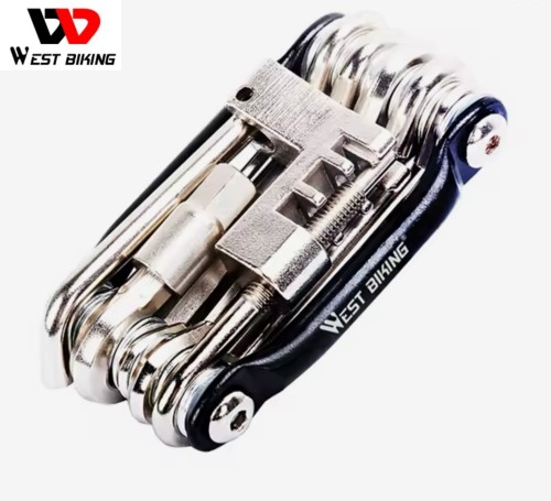 Rowerowy klucz wielofunkcyjny 11w1 czarny