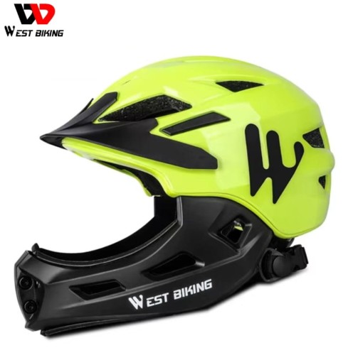 Kask dziecięcy 2w1 zielony