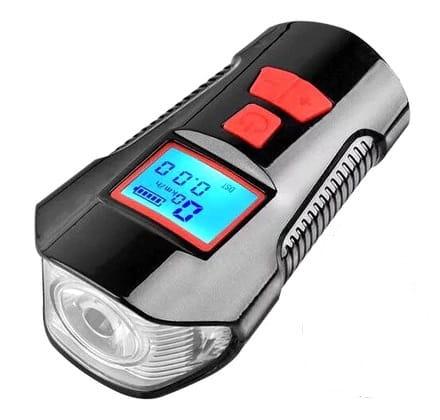 Lampka rowerowa LED z licznikiem KLP-1