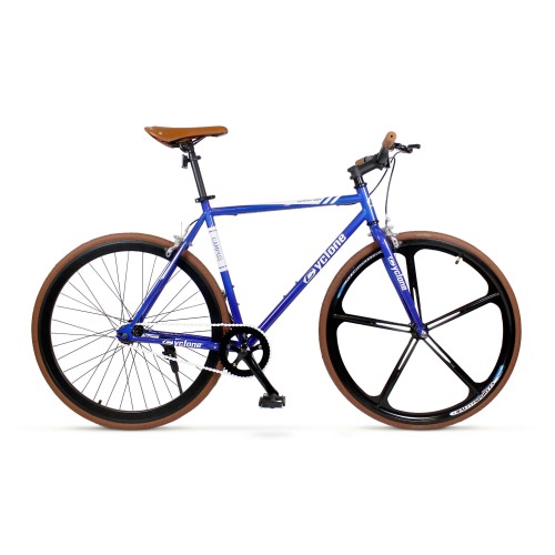 28" Rower miejski single speed Fixie OXFORD Blue