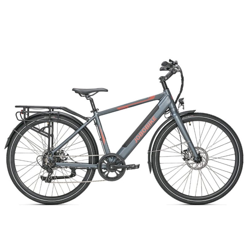 Rower elektryczny Jobobike Viva jasno szary