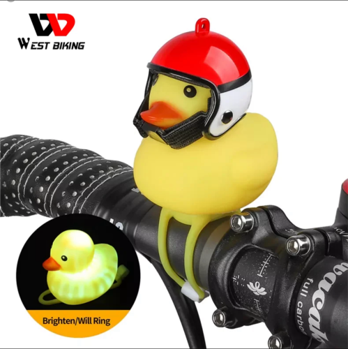 Dzwonek do roweru swiecąca kaczuszka