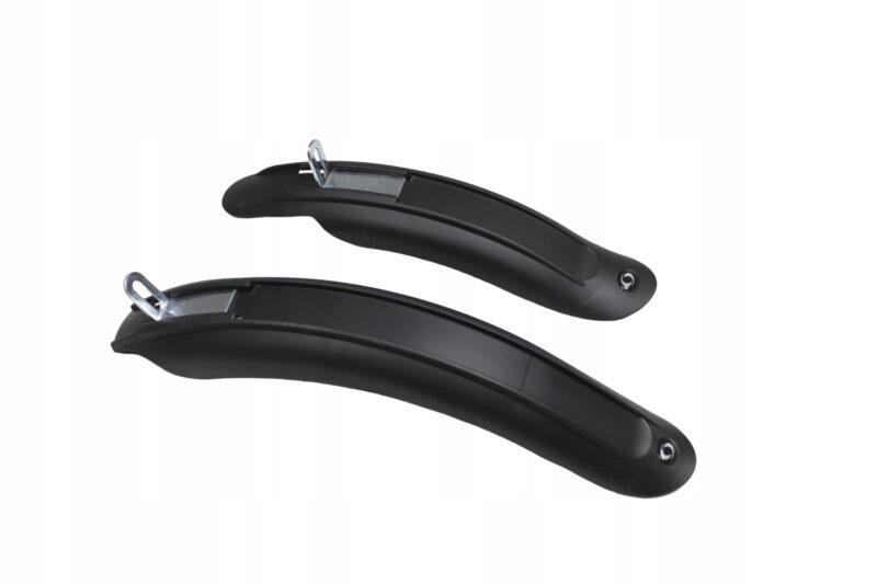 Błotniki rowerowe dziecięce czarne koła 14- 16 cali SIMPLA